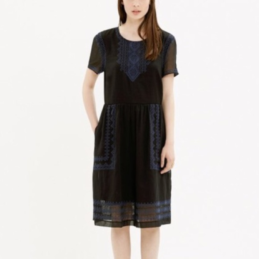Madewell embroidered Fortune dress